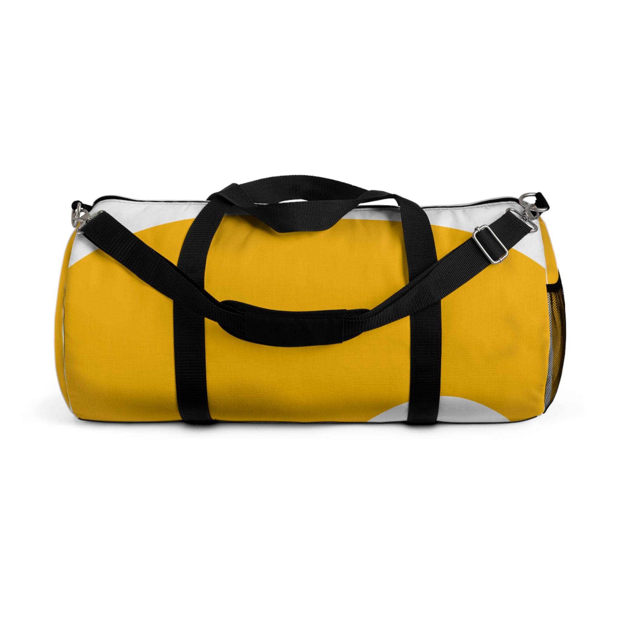 Vibrant Yellow Duffel Bag – Perfect for Gym, Travel & Adventure